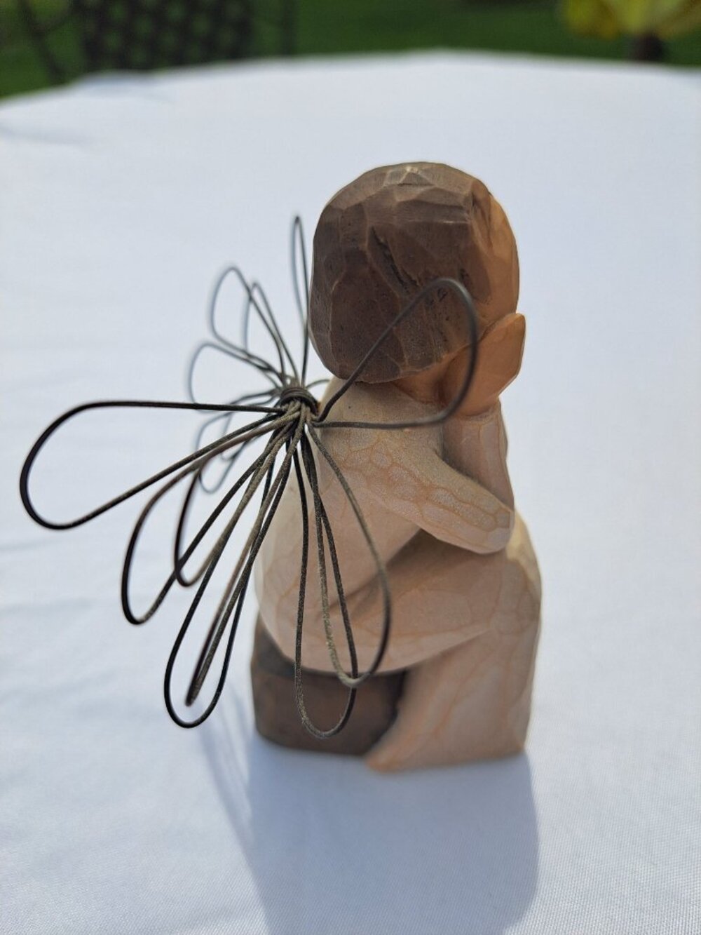 Willow Tree Angel Of Caring Figurine Susan Lordi Box Demdaco Hand-Painted Resin - Picture 7 of 10